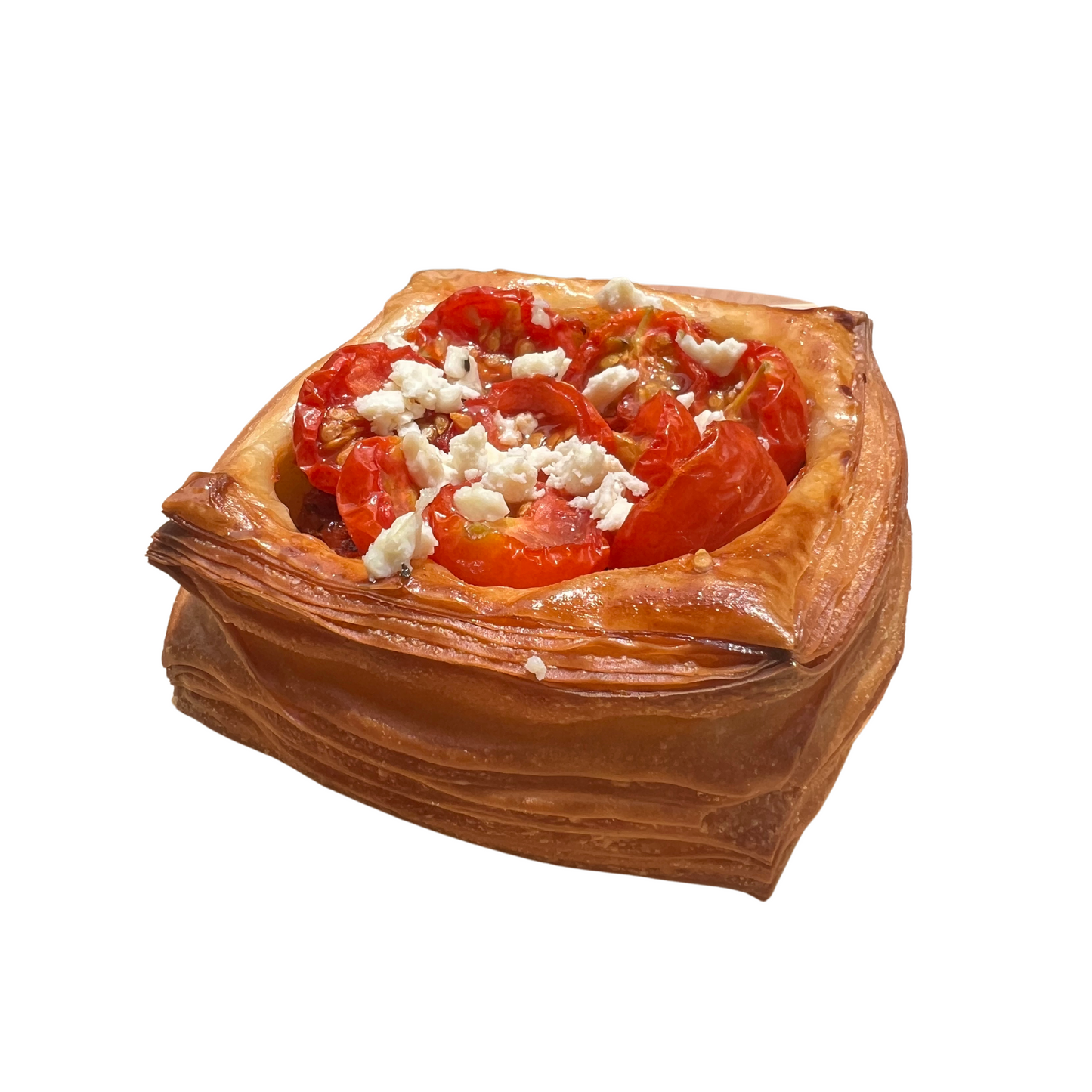 Tomato with Feta Cheese Danish